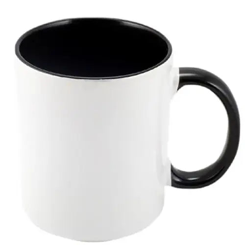 Inner Black Ceramic Sublimation Mug - simple